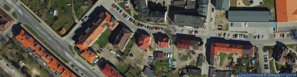 Zdjęcie satelitarne Zakład Konfekcji Szewskiej Areks