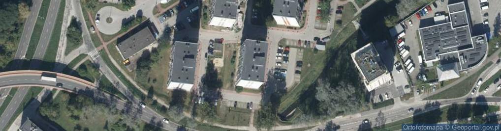 Zdjęcie satelitarne Zakład Konser i Remontów Urządzeń Dźwignic Konrem Brudek Tadeusz Dudała Piotr
