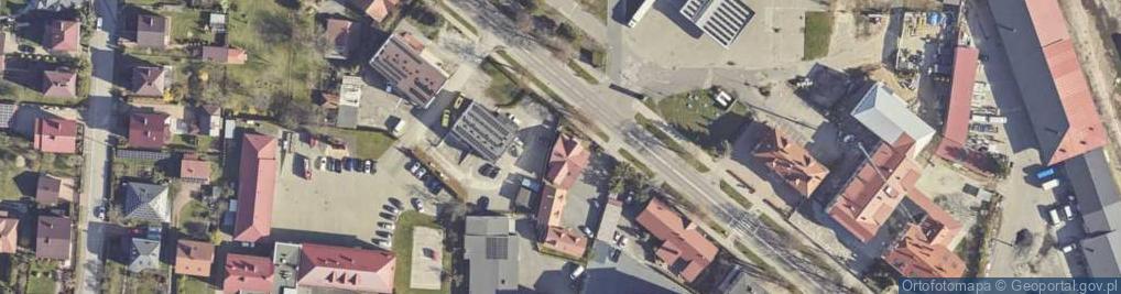 Zdjęcie satelitarne Zakład Krawiecki - Przeróbki Elżbieta Hałaj