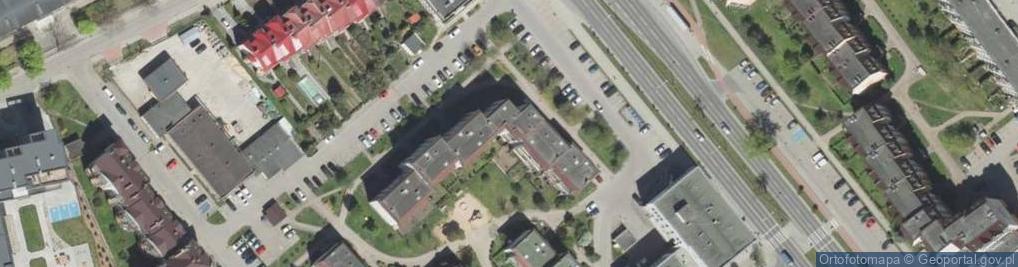 Zdjęcie satelitarne Zakład Krawiecki