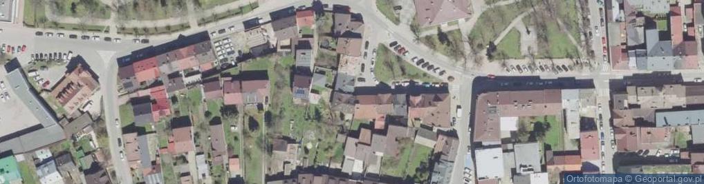 Zdjęcie satelitarne Zakład Kuśnierski Głodek Stanisława Łukaszka Anna
