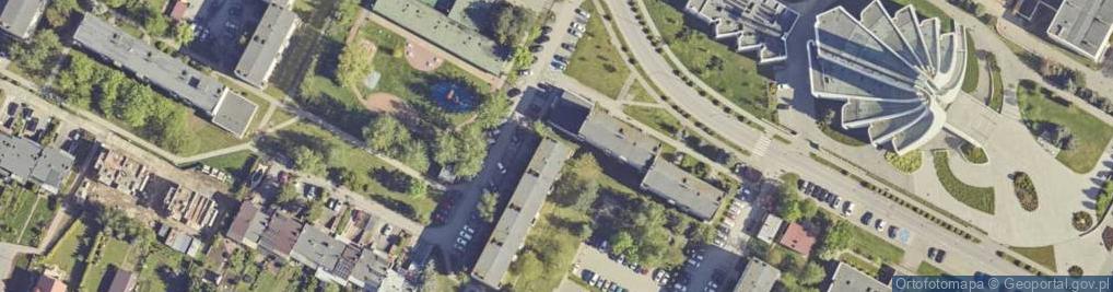 Zdjęcie satelitarne Zakład Lakiernictwa Samochodowego