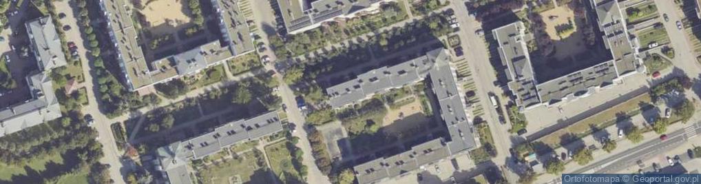 Zdjęcie satelitarne Zakład Malarski Auto Pośrednictwo Leszno