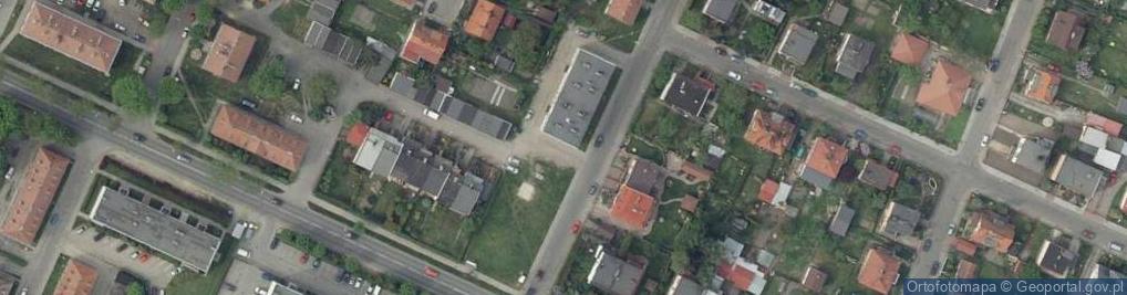 Zdjęcie satelitarne Zakład Malarski Mszyca Waldek