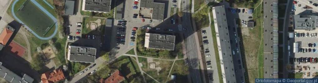 Zdjęcie satelitarne Zakład Malarsko Tapeciarski