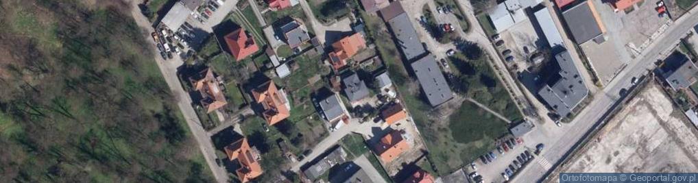 Zdjęcie satelitarne Zakład Mechaniki Blacharstwo