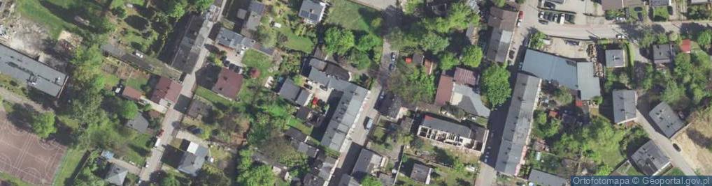 Zdjęcie satelitarne Zakład Metaloplastyki Sosnowiec