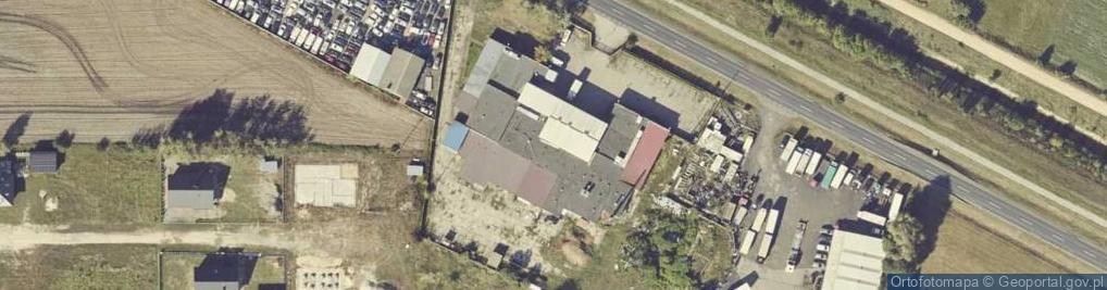 Zdjęcie satelitarne Zakład Mięsny