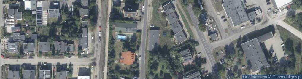 Zdjęcie satelitarne Zakład Montażu Aluminiowej Ślusarki Budowlanej Alkon Zbigniew Mieszała Ekolog Inwest [ w Likwidacji