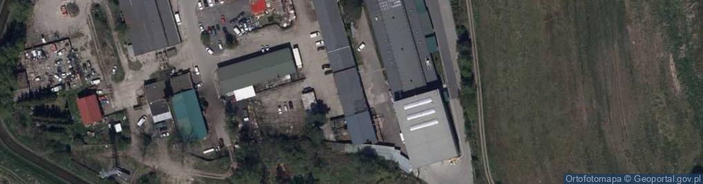 Zdjęcie satelitarne Zakład Naprawy Ciągników i Maszyn Rolniczych Stacja Kontroli Pojazdów