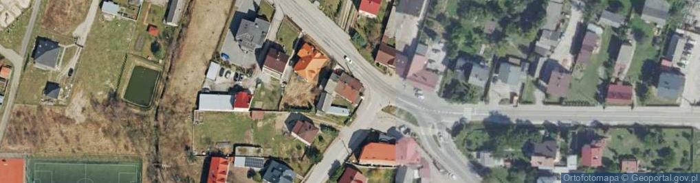 Zdjęcie satelitarne Zakład Naprawy Elektro Mechaniki Samochodowej