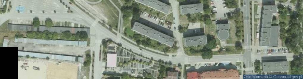 Zdjęcie satelitarne Zakład Naprawy Maszyn Biurowych