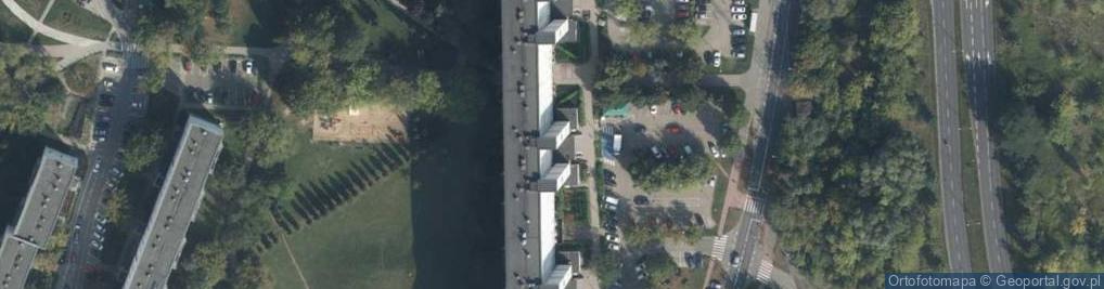Zdjęcie satelitarne Zakład Naprawy Rowerów