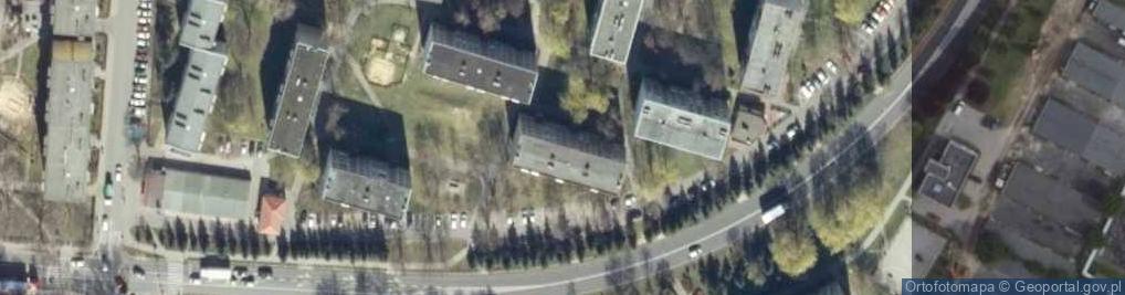 Zdjęcie satelitarne Zakład Naprawy Sprzętu Gospodarstwa Domowego