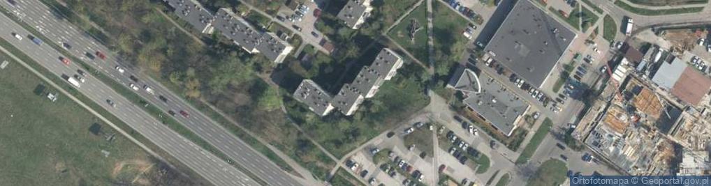 Zdjęcie satelitarne Zakład Obrotu i Transportu Towarowego Ceramtrans
