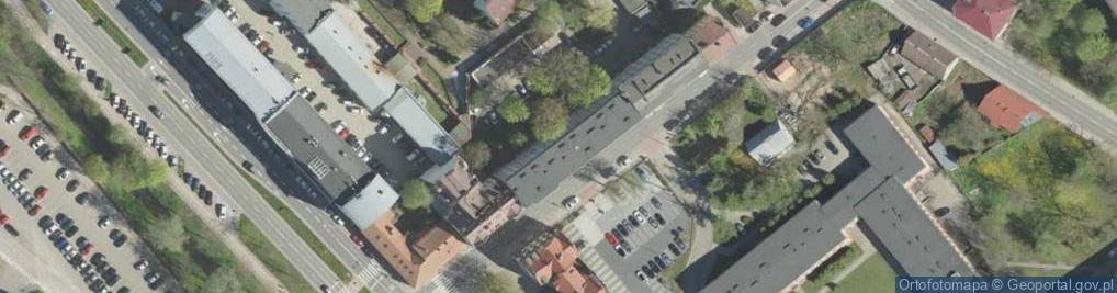 Zdjęcie satelitarne Zakład Ochrony Pracy Ergo Białystok