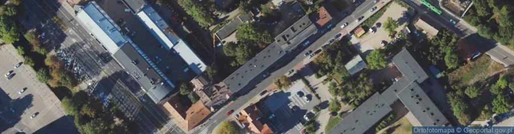 Zdjęcie satelitarne Zakład Ochrony Pracy Ergo Białystok