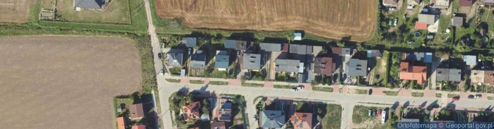 Zdjęcie satelitarne Zakład Odzieży Damskiej Lekkiej Małgorzata Ewa Dąbrowska