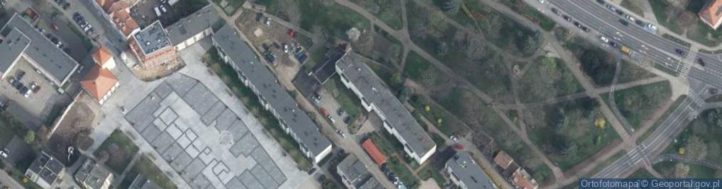 Zdjęcie satelitarne Zakład Ogólnobudowlany Mariusz Siwak