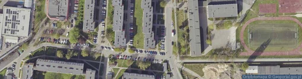 Zdjęcie satelitarne Zakład Ogólnoporządkowy Kamila Marszałek Ewa