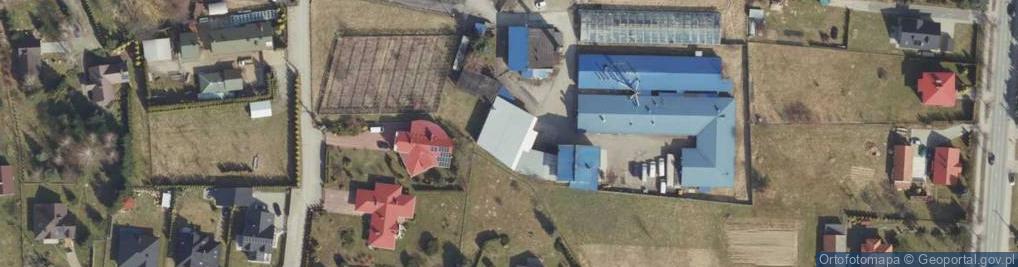 Zdjęcie satelitarne Zakład Ogrodniczy Nowak Szudy Beata