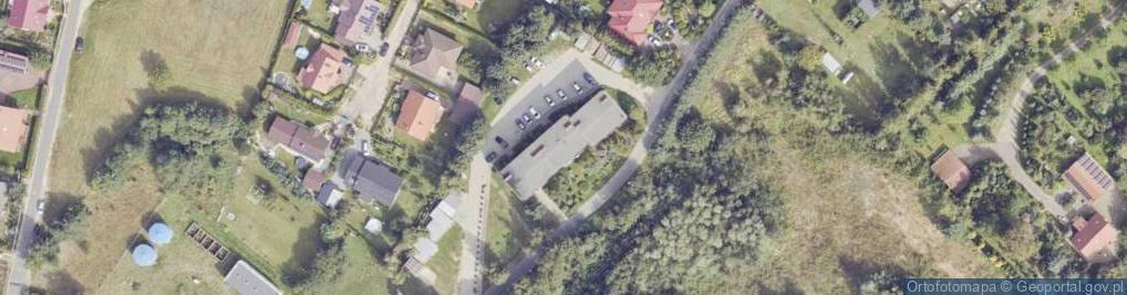 Zdjęcie satelitarne Zakład Ogrodniczy Wieruszew Humelt