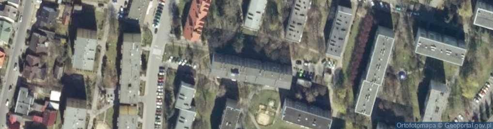 Zdjęcie satelitarne Zakład Opakowań Kartonowych