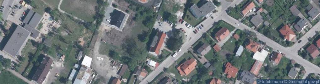 Zdjęcie satelitarne Zakład Opieki Zdrowotnej w Żórawinie