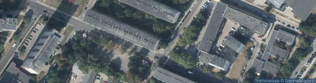 Zdjęcie satelitarne Zakład Optyczny Visus Zaręba Aleksandra Krzywicki Piotr