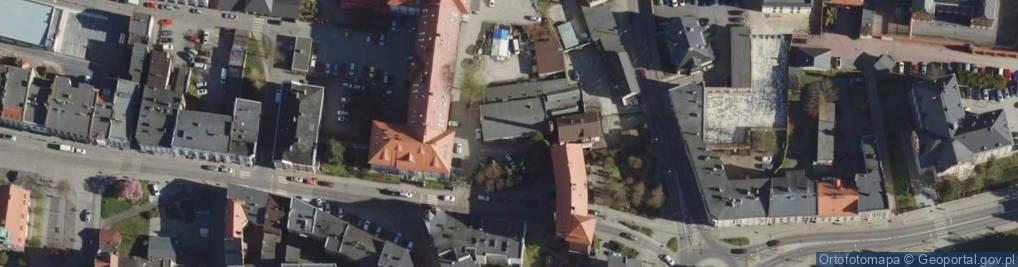 Zdjęcie satelitarne Zakład Poligraficzno Papierniczy Klucz Druk