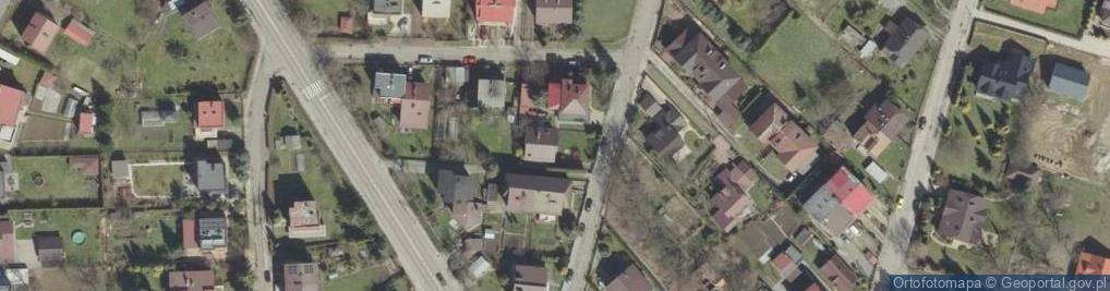 Zdjęcie satelitarne Zakład Pomiarów i Automatyki Raster Tomasz Pawlus i Ryszard Pawełek Wspólnik Spółki Cywilnej