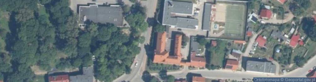 Zdjęcie satelitarne Zakład Poprawczy w Barczewie