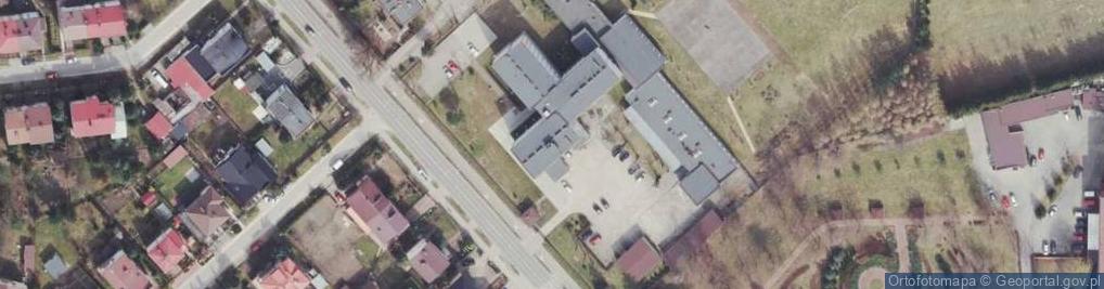 Zdjęcie satelitarne Zakład Poprawczy w Ostrowcu Świętokrzyskim