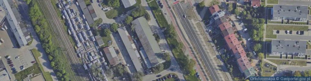 Zdjęcie satelitarne Zakład Pracy Chronionej Przedsiębiorstwo Wielobranzowe Nowex Tadeusz Nowak