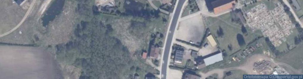 Zdjęcie satelitarne Zakład Prefabrykacji Barkoczyn