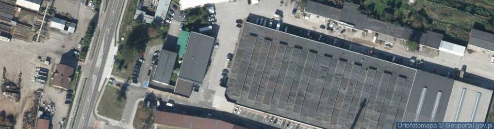 Zdjęcie satelitarne Zakład Prefabrykatów Betonowych