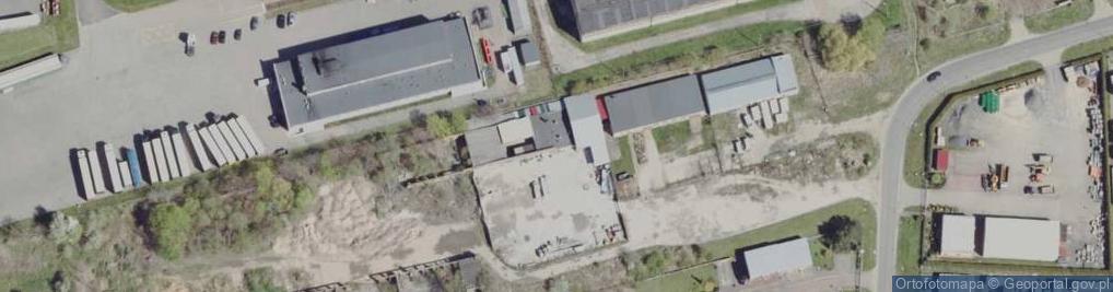 Zdjęcie satelitarne Zakład Produkcji Betonów Mich Kar Michalak Henryk Karbowiak Krzysztof