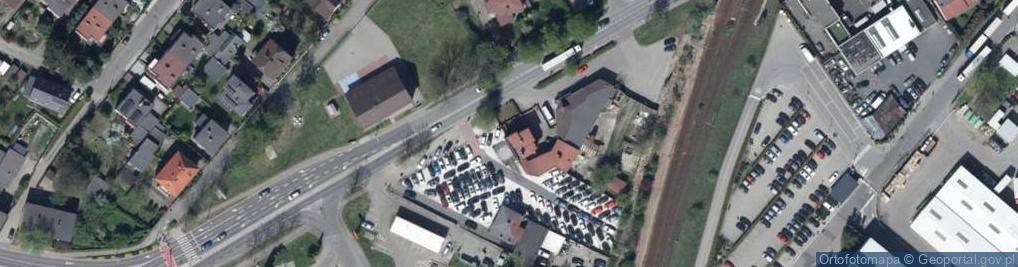 Zdjęcie satelitarne Zakład Produkcji Mebli i Wyposażenia Wnętrz