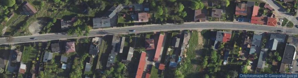 Zdjęcie satelitarne Zakład Produkcji Modeli Odlewniczych i Odlewów