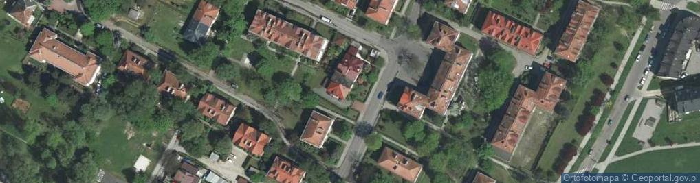 Zdjęcie satelitarne Zakład Produkcji Obuwia Monwas