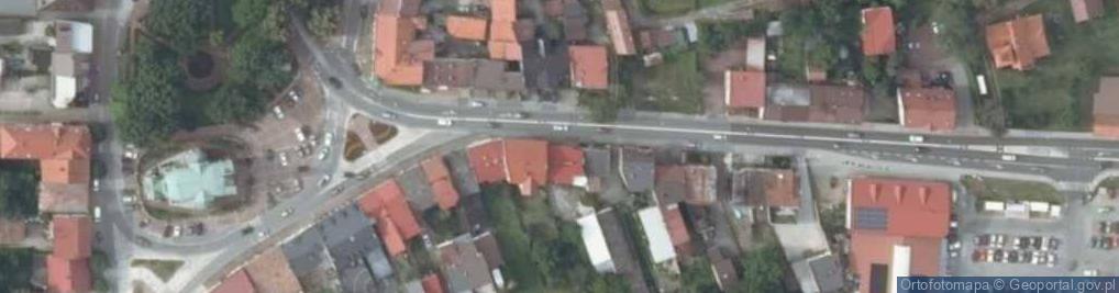 Zdjęcie satelitarne Zakład Produkcji Obuwia Pierre Piotr Gnojek Paweł Pacułt
