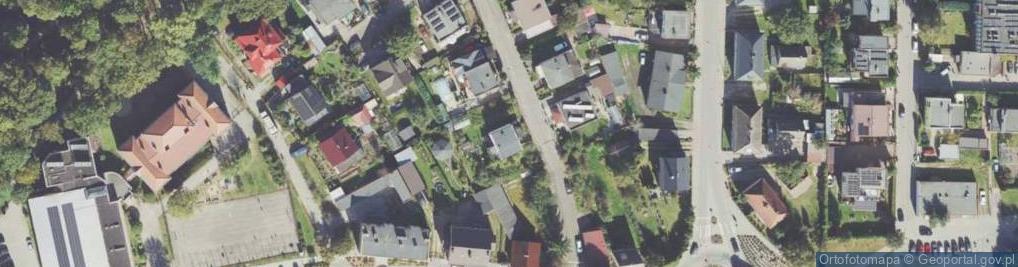 Zdjęcie satelitarne Zakład Produkcji Prefabrykatów Budowlanych