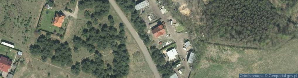 Zdjęcie satelitarne Zakład Produkcujno Usługowo Handlowy