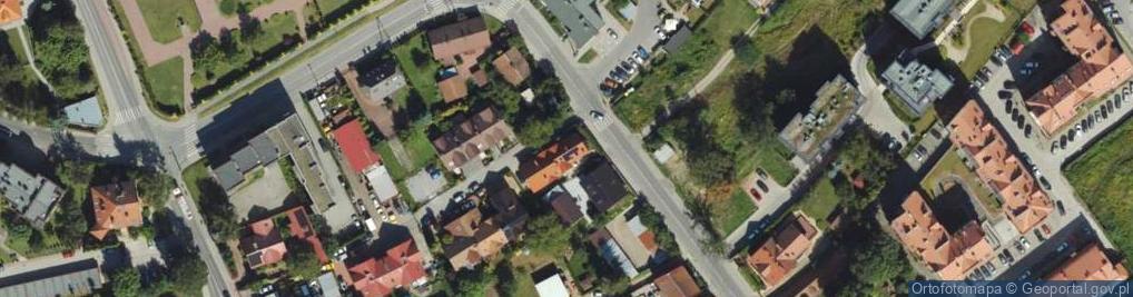 Zdjęcie satelitarne Zakład Produkcyjno Handl Kabo Bogusław Bochenek Kazimierz Kamionka