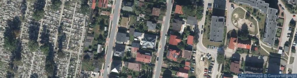 Zdjęcie satelitarne Zakład Produkcyjno-Handlowo-Usługowy Dino-Dini Anna Wrzesień