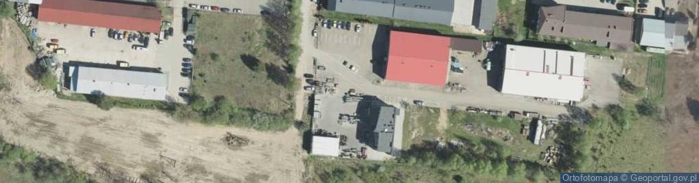 Zdjęcie satelitarne Zakład Produkcyjno - Handlowo - Usługowy Jobimet Józef Bardłowsk