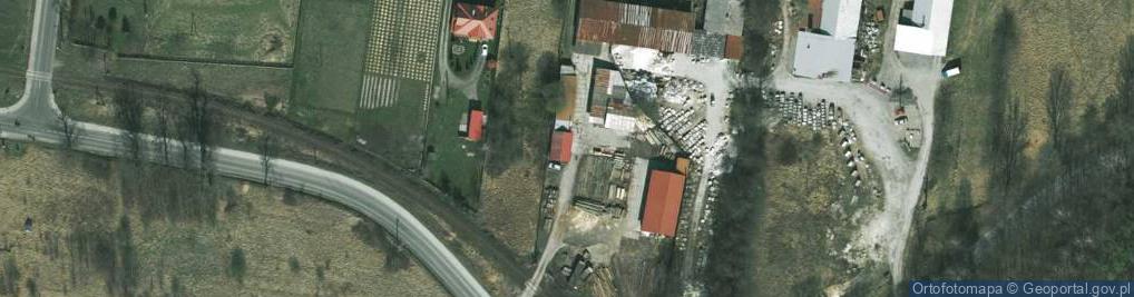 Zdjęcie satelitarne Zakład Produkcyjno Handlowy Driada