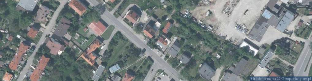Zdjęcie satelitarne Zakład Produkcyjno-Handlowy Pomocy Dydaktycznychi-Janusz Galack