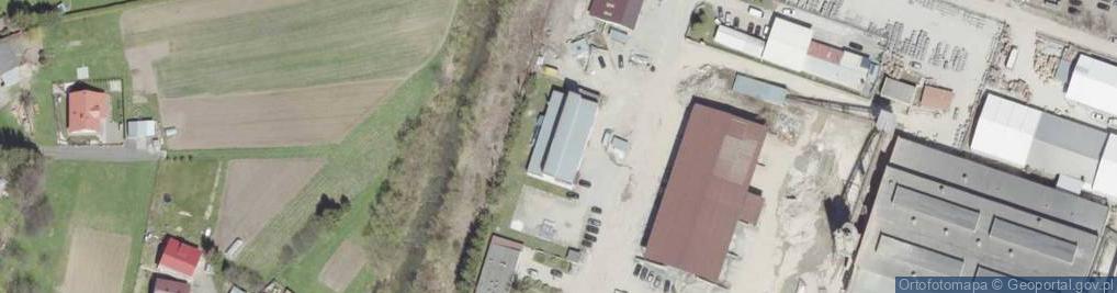 Zdjęcie satelitarne Zakład Produkcyjno Handlowy Wyr Drzewnych i Usług Transp Petryłka Smyka