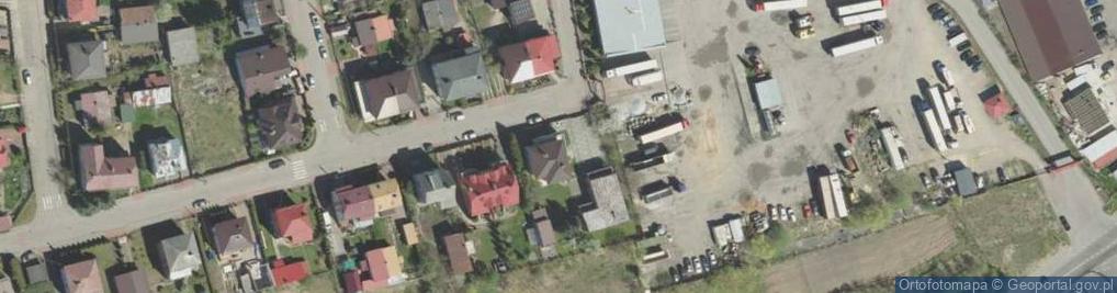 Zdjęcie satelitarne Zakład Produkcyjno Transportowo Handlowy Cerambud